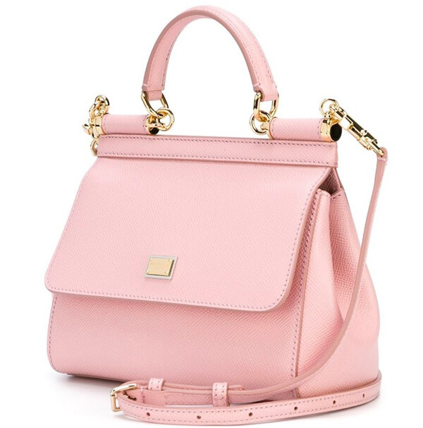 17SS DOLCE & GABBANA ドルチェ&ガッバーナ コピー DG166 SMALL‘SICILY’BAG IN DAUPHINE PRINT LEATHER